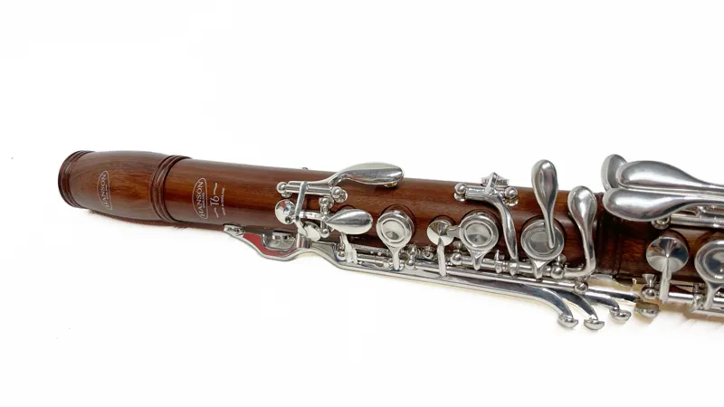 Hanson T6 NO SQUEAK Plateau Bb Clarinet - Rosewood-7