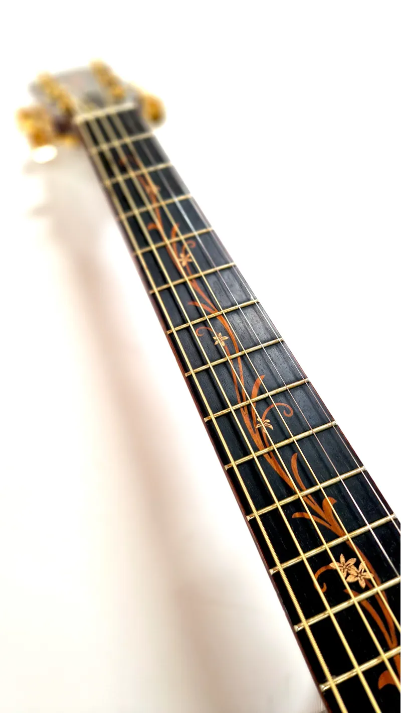 Second Hand Taylor K28e acoustic electric guitar-3