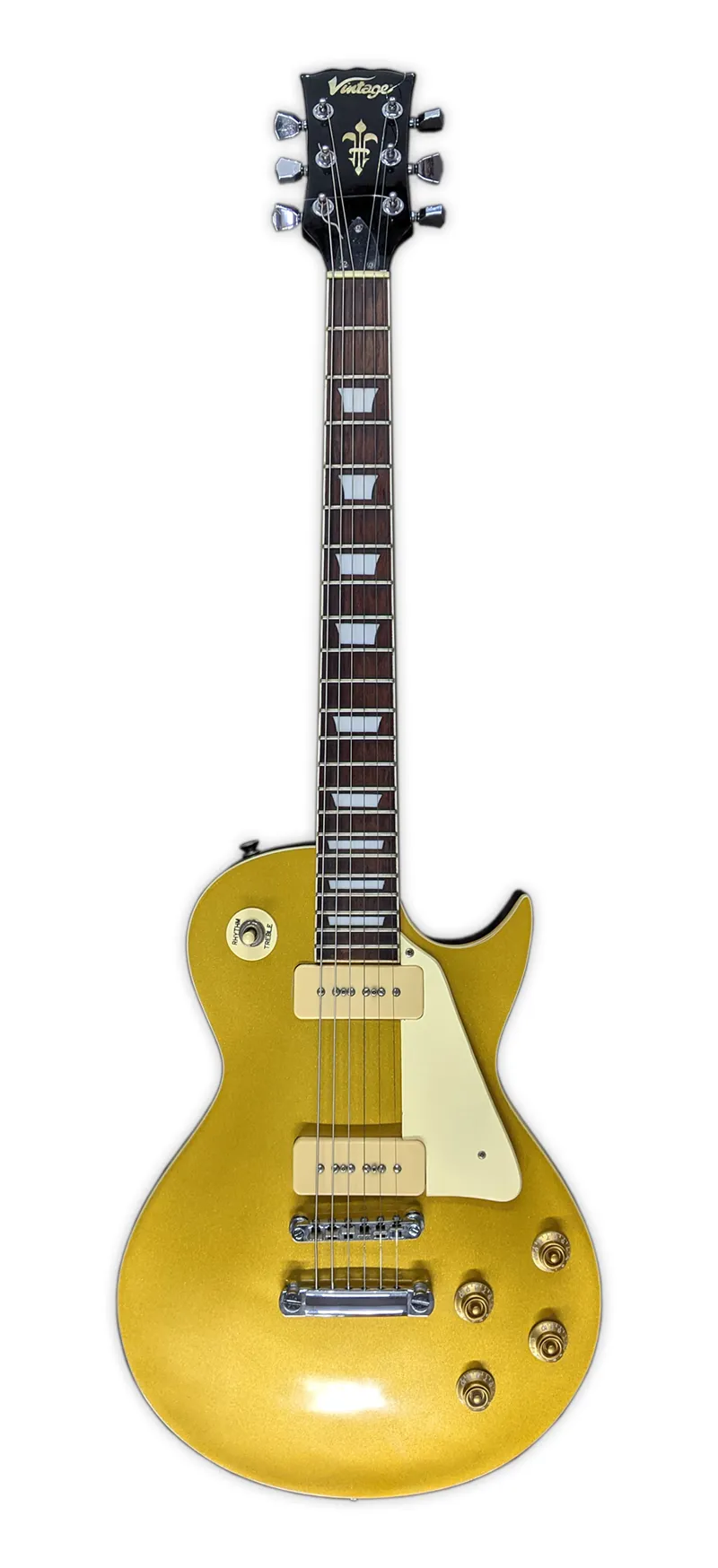 Secondhand Vintage V100 Reissued Electric Guitar - Gold Top