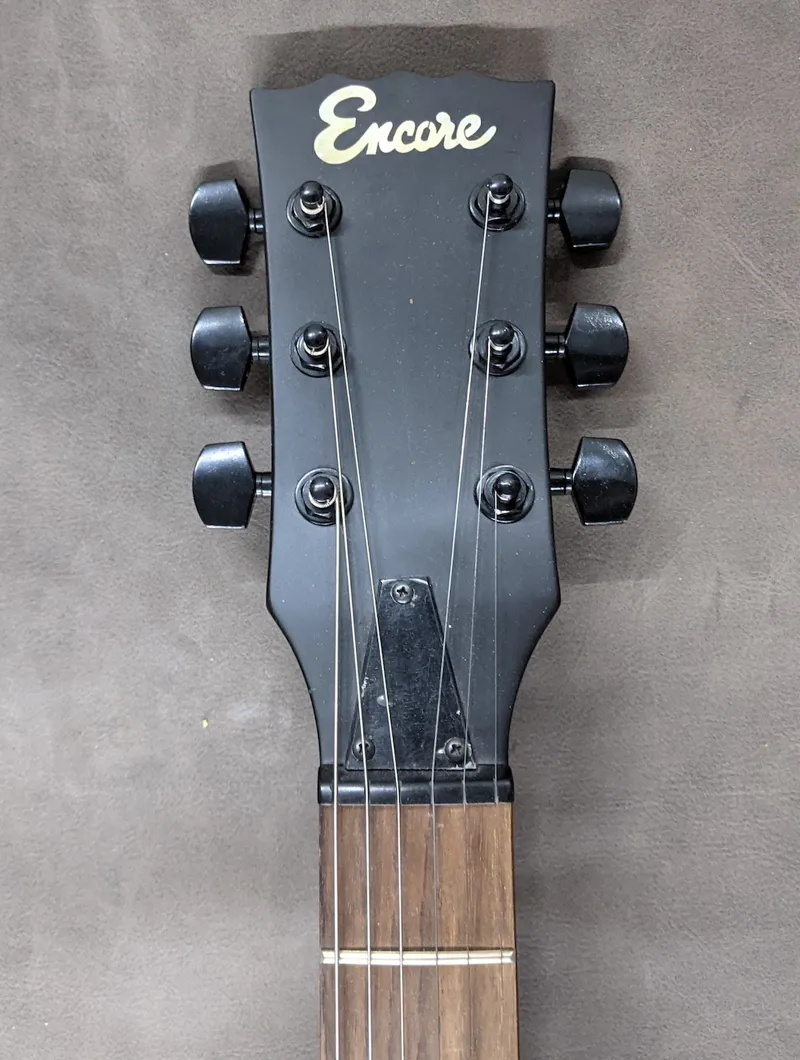 Secondhand Encore Electric Guitar - Matt Black-2