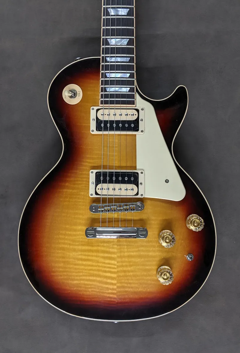 Secondhand Gibson Les Paul Classic 2015 Electric Guitar - Fireburst-1