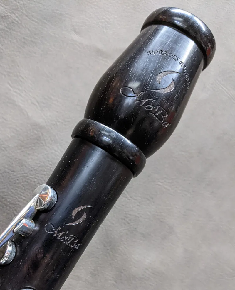 Secondhand Backun MoBa Grenadilla Bb Clarinet - Silver Keys-1