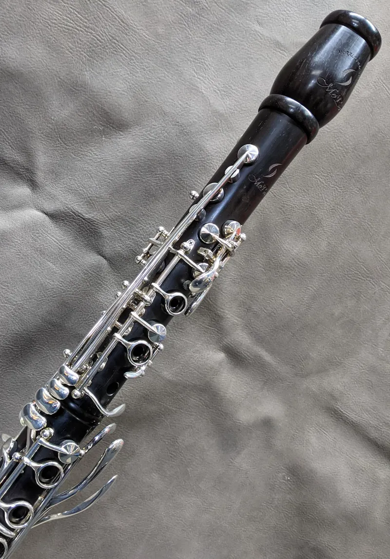 Secondhand Backun MoBa Grenadilla Bb Clarinet - Silver Keys-2