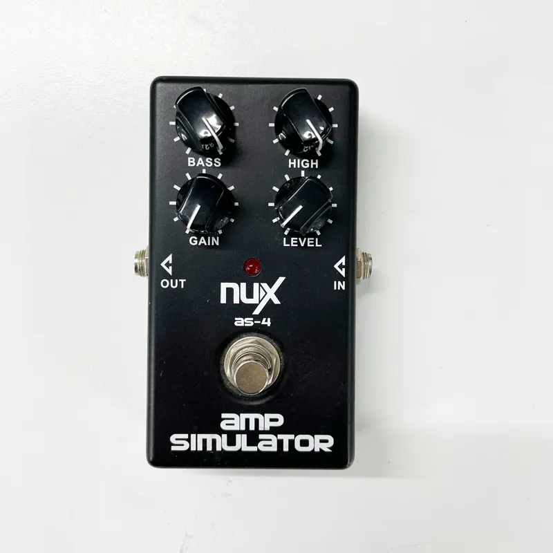 Secondhand Nux AS-4 Amp Simulator Guitar Pedal