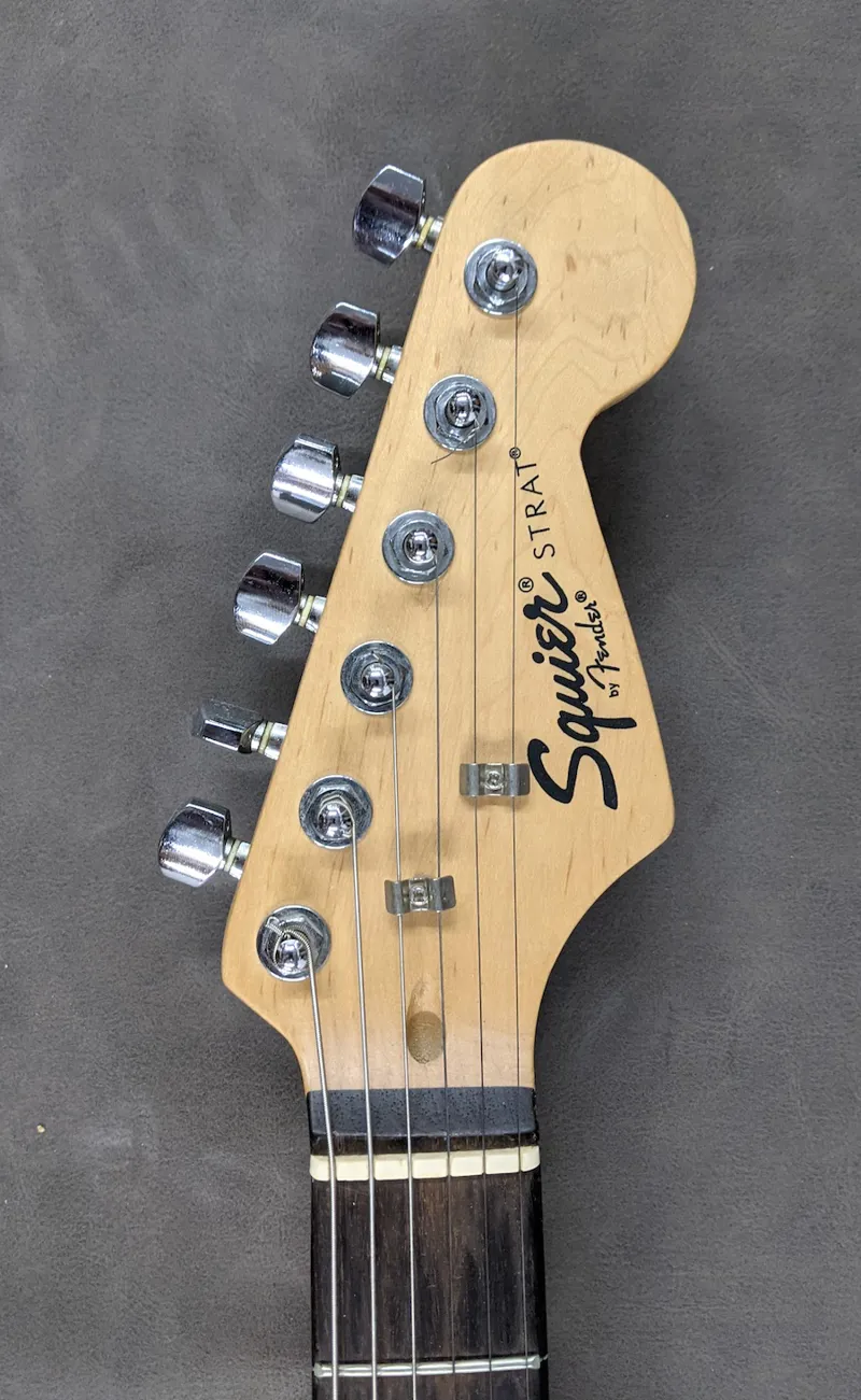 Secondhand Squire by Fender Stratocaster Electric Guitar - Sunburst-1