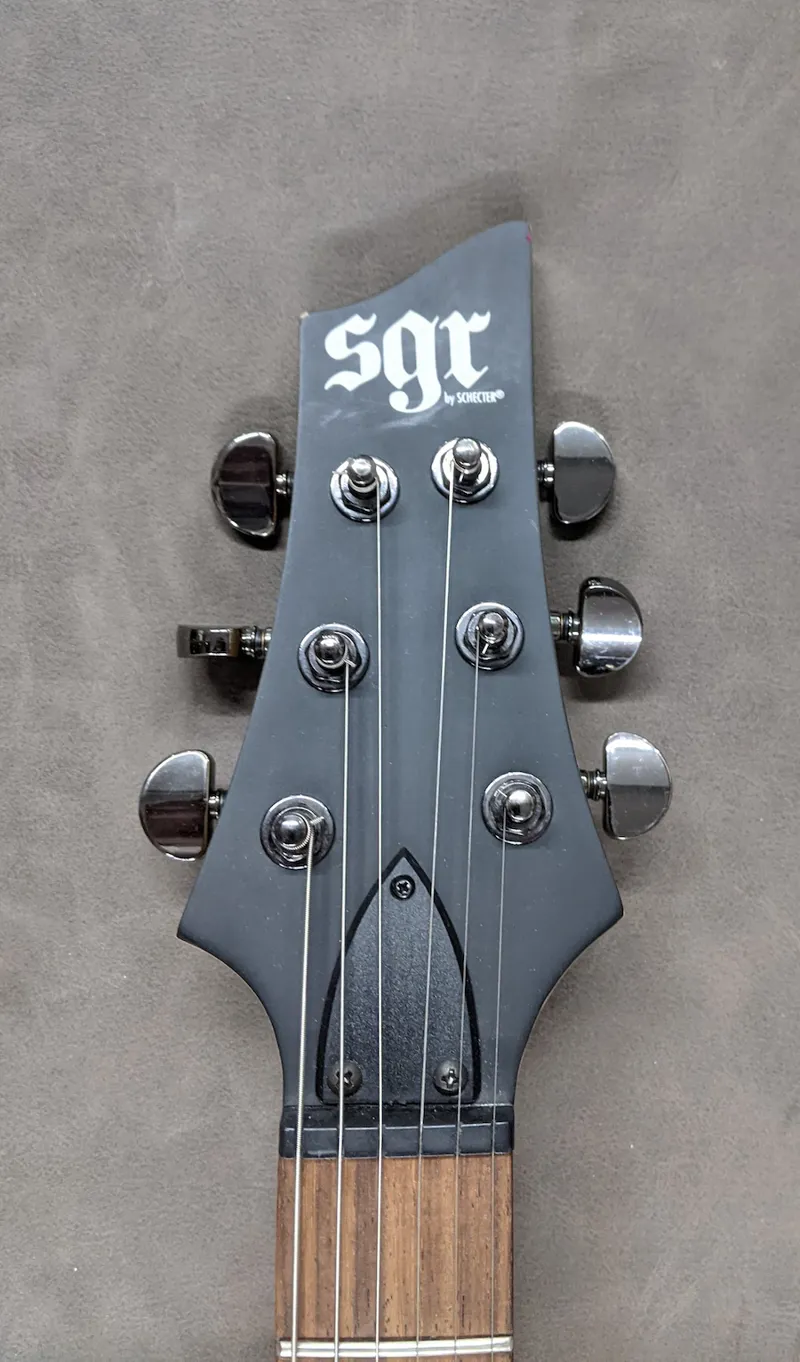 Secondhand C-1 SGR by Schecter Electric Guitar - Matt Black-2