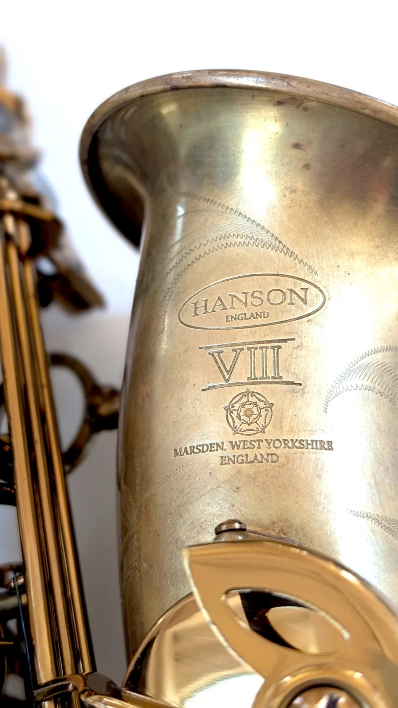 Hanson Series VIII Alto Saxophone-3