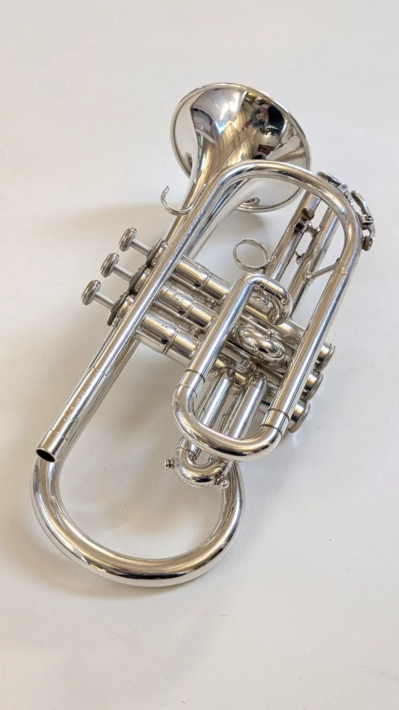 Secondhand Yamaha YCR 233 Cornet Silverplate-2