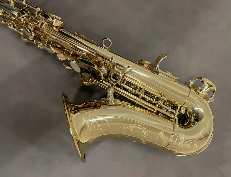 Yanagisawa SCWO10 Elite Curved Soprano Sax - Brass Lacquered-4