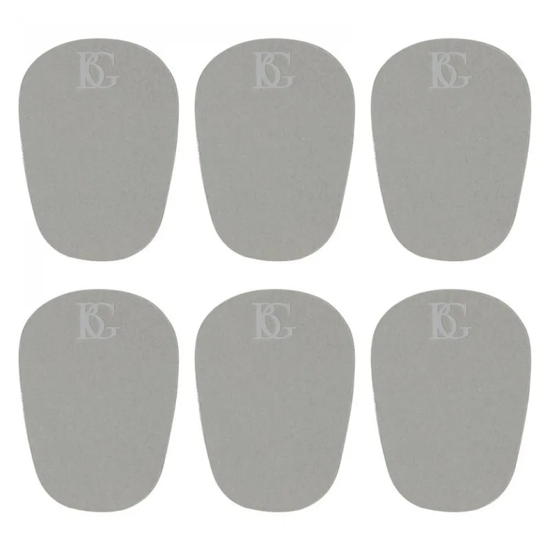 BG A11L Clear Large 0.4mm Sax And Clar Mouthpiece Cushion - 6 Pack