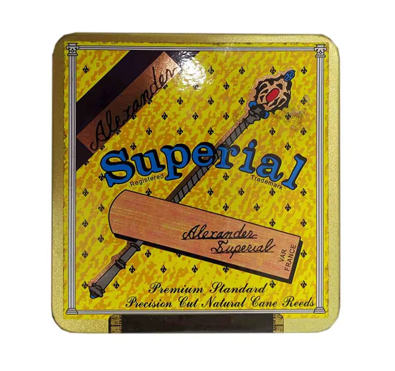 Alexander Superial Baritone Saxophone Reeds Strength 3 - 10 Box