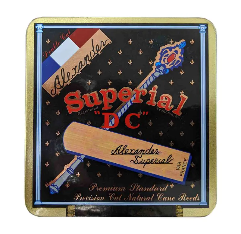 Alexander Superial DC Baritone Saxophone Reeds Strength 2.5 - 10 Box