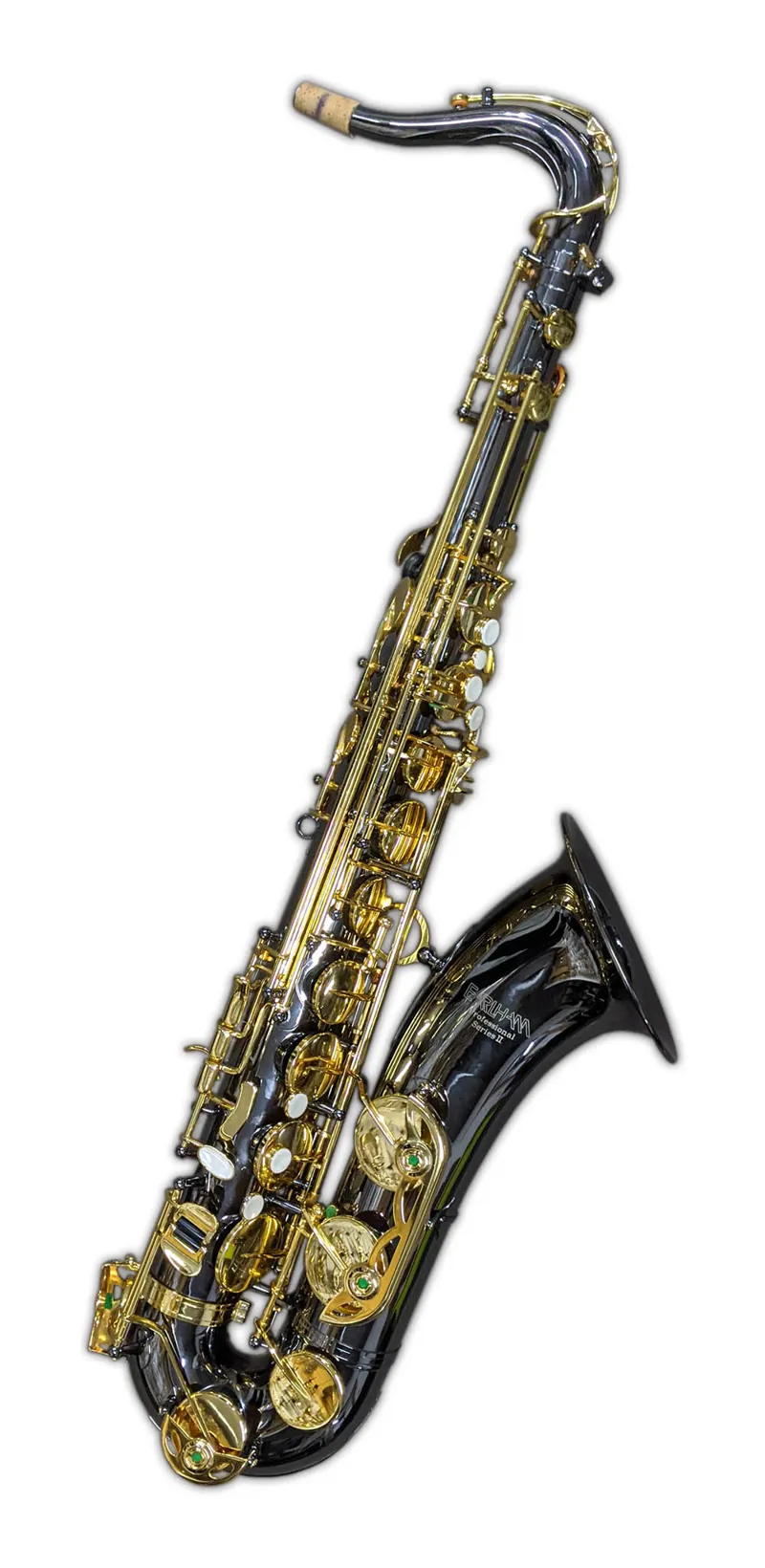 Secondhand Earlham Pro Series II Tenor Saxophone Black and Gold