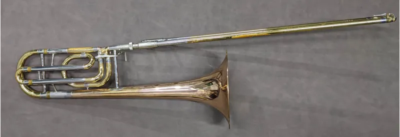 Secondhand Yamaha YBL-321 Bass Trombone - Rose Brass Bell-1