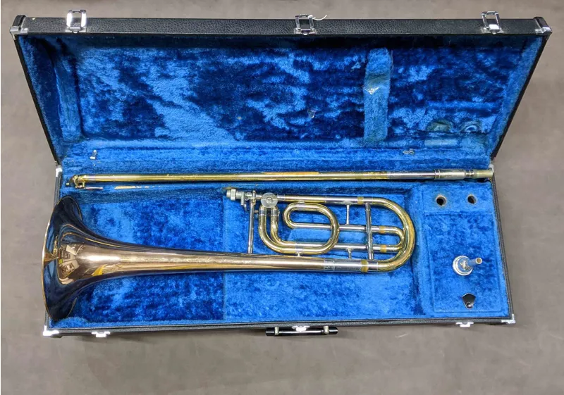 Secondhand Yamaha YBL-321 Bass Trombone - Rose Brass Bell-3