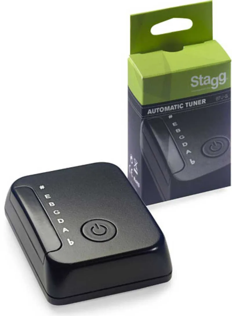 Stagg BTU-G Automatic Mini Tuner for Guitar and Bass Guitar