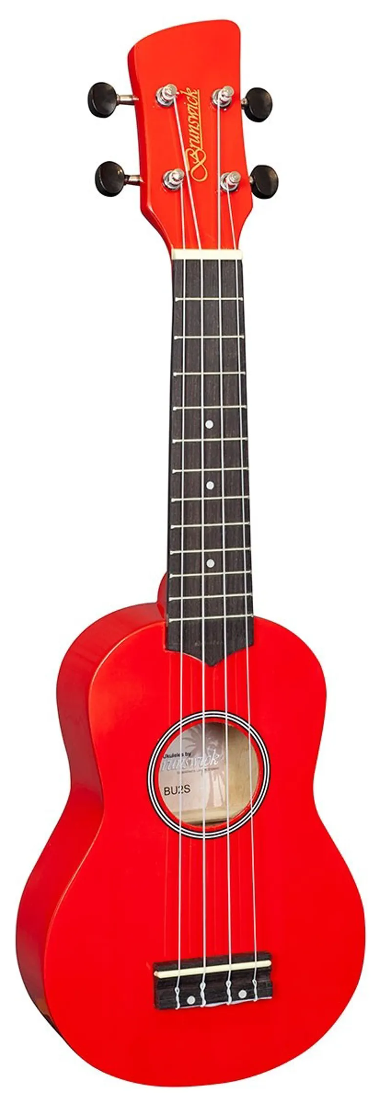 Brunswick BU2S Soprano Ukulele - Red