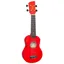 Brunswick BU2S Soprano Ukulele - Red