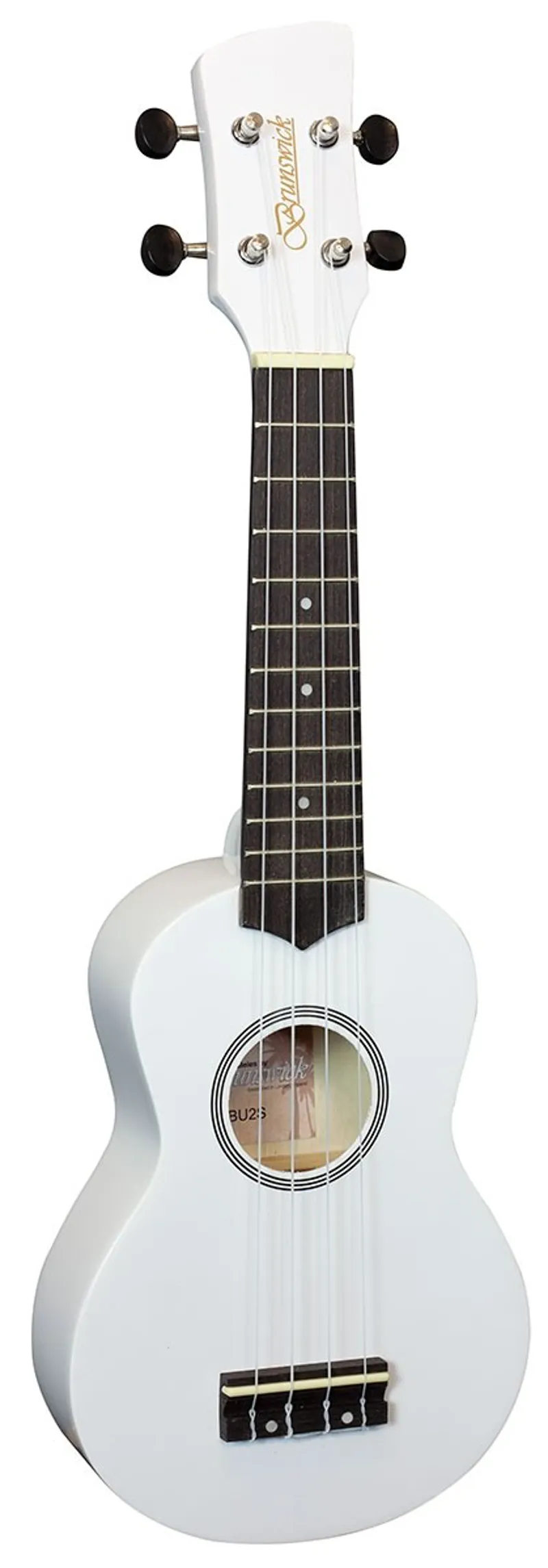 Brunswick BU2S Soprano Ukulele - White
