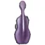 Hidersine Polycarbonate Cello Case - Brushed Purple