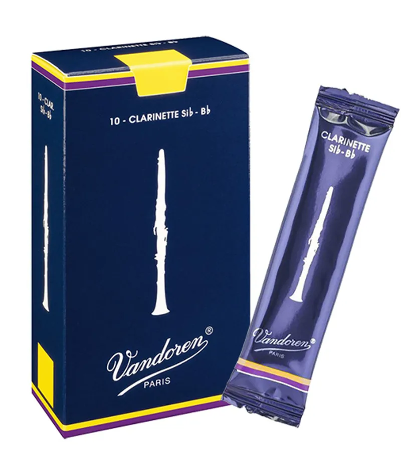 Vandoren Traditional Bb Clarinet Reeds - Individual