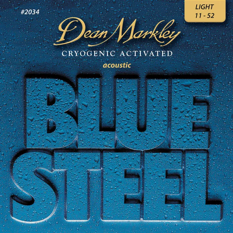 Dean Markley Blue Steel Acoustic Guitar Strings 11-52 Light