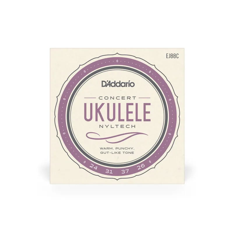 DAddario EJ88C Nyltech Ukulele Strings Concert