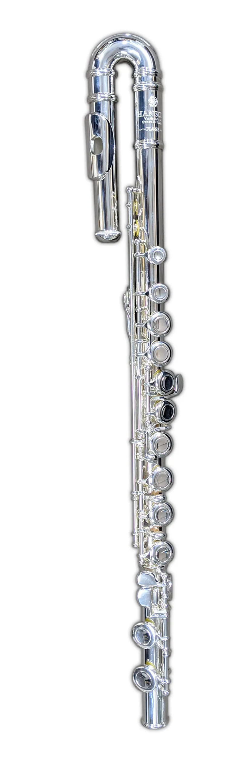 Hanson FL4-SE Curved and Straight Head Flute Outfit