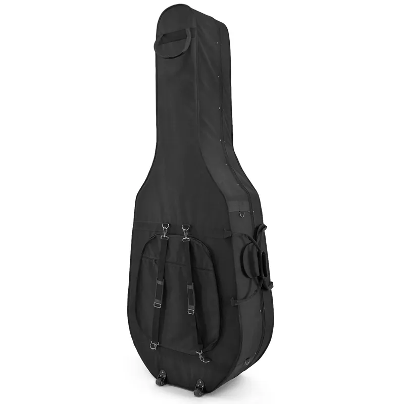 Gear4Music 3/4 Size Double Bass Case-1