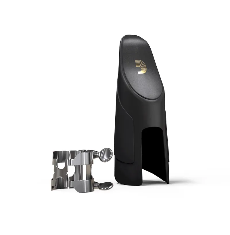 DAddario HCL1S Bb Clarinet H-Ligature  and  Cap - Silver