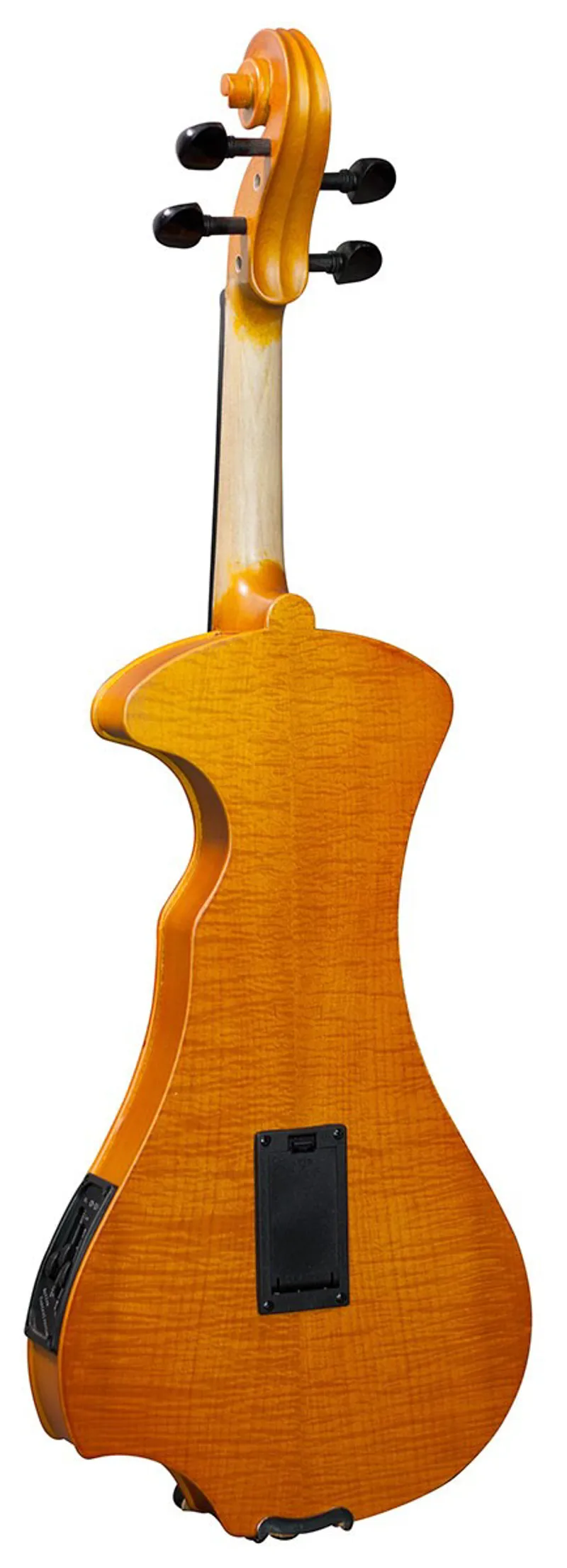 Hidersine HEV2 Electric Violin Outfit - Flamed Maple Veneer-1