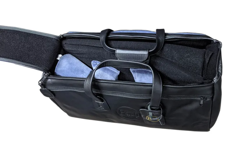 Bach Triple Trumpet Gig Bag - Leather-1