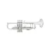 Bach Stradivarius 37 Bell ML Bore Custom Trumpet - Silverplate