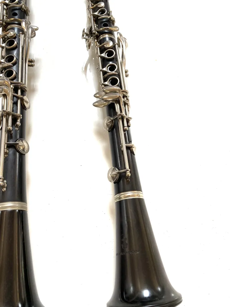 Secondhand Boosey and Hawkes Edgware  + lafleur Pair of Clarinets-2