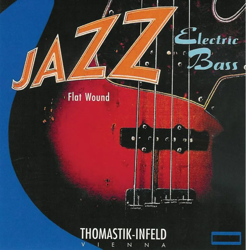 Thomastik Jazz Bass Flatwound String Set - Short Scale