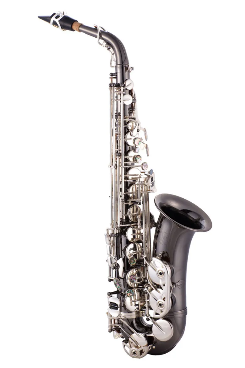 John Packer JP045 Alto Saxophone - Black with Silver Keys