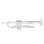 John Packer JP151 Bb Trumpet - Silverplate