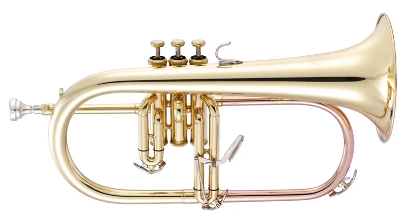 John Packer JP175 Flugel Horn - Rose Brass