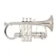 John Packer JP176 Eb Soprano Cornet - Silverplate