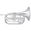 John Packer JP2052 Marching French Horn - Silverplate