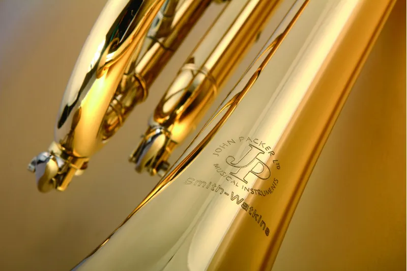 John Packer JP251SW Bb Trumpet - Silverplate Rose Brass Bell-1