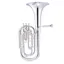 John Packer JP273 Baritone Horn - Silverplate
