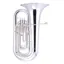 John Packer JP278 BBb Tuba - Silverplate