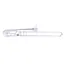John Packer JP331 Rath Bb/F Tenor Trombone - Silverplate
