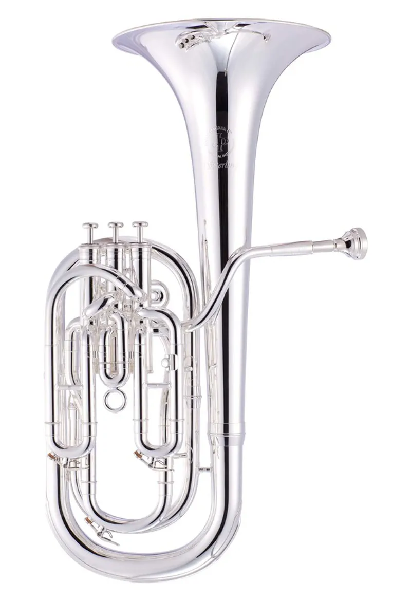 John Packer JP373 Sterling Baritone Horn - Silverplate