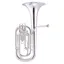John Packer JP373 Sterling Baritone Horn - Silverplate