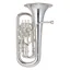 John Packer JP374T Sterling Trigger Euphonium - Silverplate