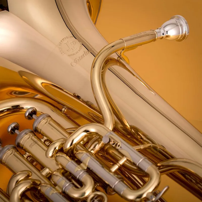 John Packer JP374T Sterling Trigger Euphonium - Silverplate-1