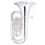 John Packer JP377 EEb Tuba - Silverplate