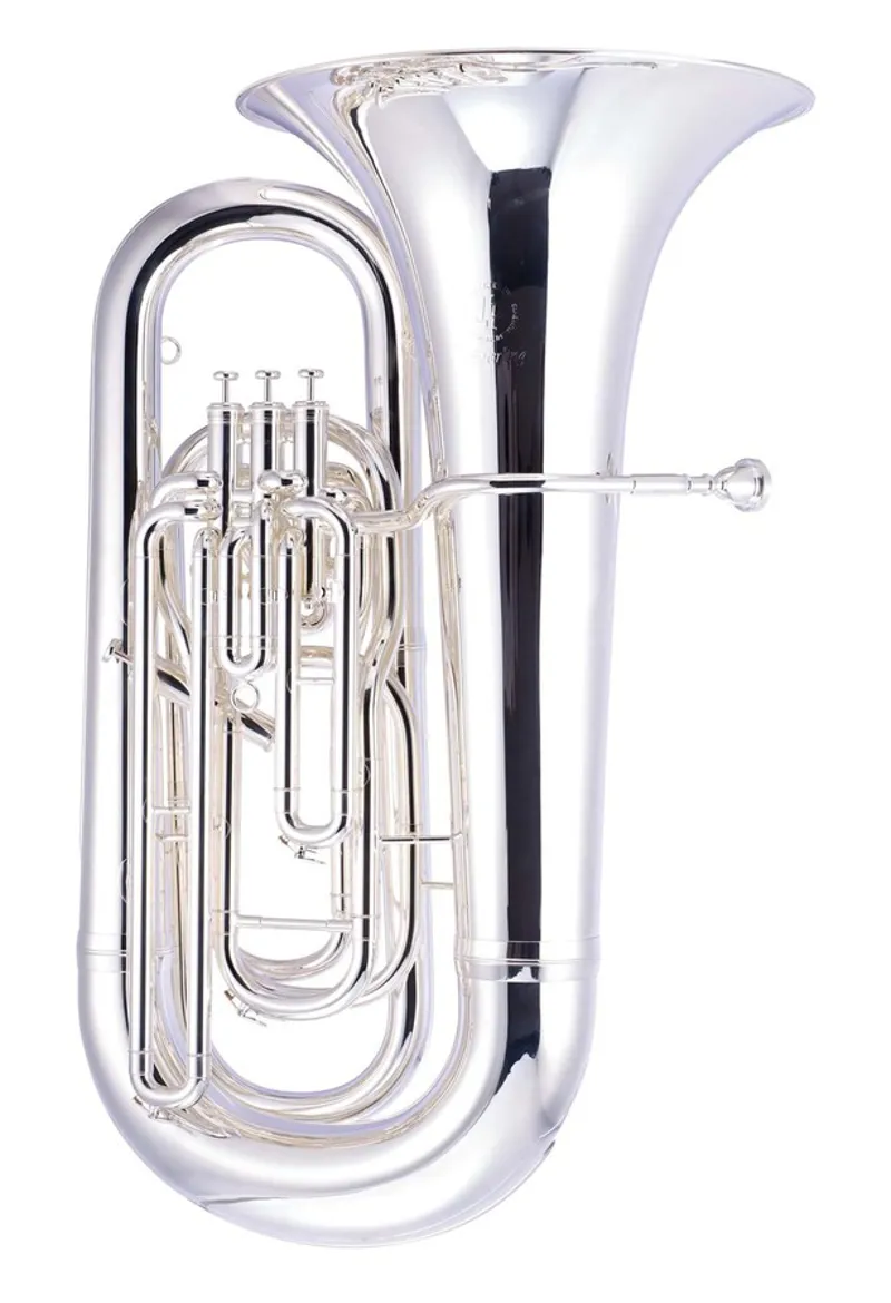 John Packer JP378 Sterling BBb Tuba - Silverplate